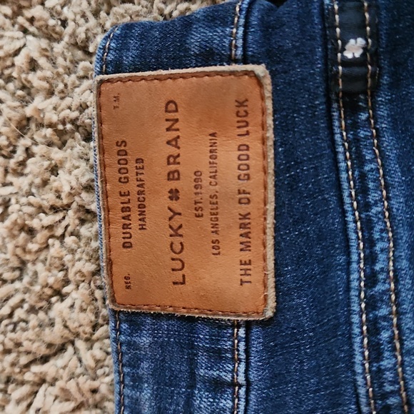 Lucky Brand Ava Skinny Dark Denim Jeans - Picture 10 of 10